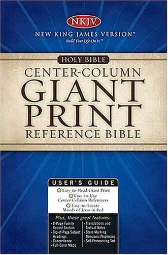Nelson Classic Giant Print Center-column Reference Bible