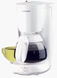 Cuisinart DCC-100 Coffee Bar Classic 10-Cup Coffeemaker, White