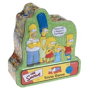 Simpsons Family Trivia Game in Collectible Tin