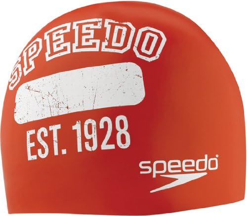 Speedo Varsity Campus Collection Silicone Swim Cap