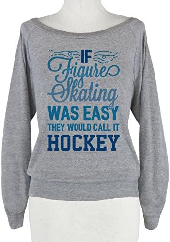 HUMAN If Figure Skating Was Easy They Athletic Grey Small T-Shirt