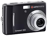 Produkt-Bild: AgfaPhoto Compact 102 Digitalkamera (12 Megapixel, 3-fach opt. Zoom, 6,9 cm (2,7 Zoll) Display) schwarz