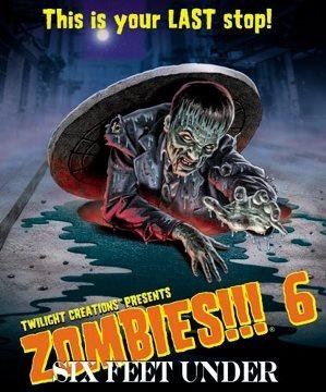 Childrens Toyshop  Toys : Zombies 6 Six Feet Under