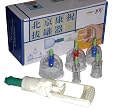 Acupuncture Pistol Hand Pump Cupping Set 6pcs (SC-6)