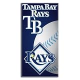 Tampa Bay Rays MLB Fiber Reactive Beach Towel (Emblem Series) (60x30")