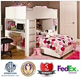 South Shore White Logik Loft Bed