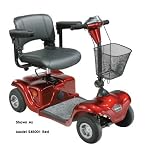 `Daytona 4 Scooter Red 4-Wheel Standard Size Electric Red * For indoor and outdoor use * Easy to as