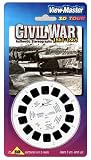 View-Master 3D 3-Reel Card Civil War 1861-1865 Authentic Stereographs
