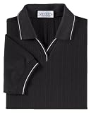 Ladies' Variegated Ribbon Pique Johnny Collar Polo Shirt