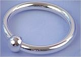sterling silver single ring rattle