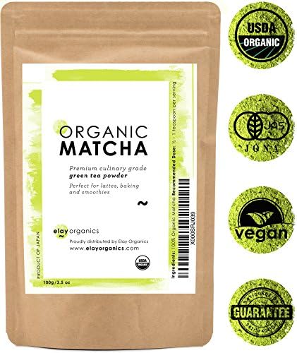 Premium Matcha Green Tea Powder - Organic Superfood - Increase Energy - Aid Weight Loss - Antioxidants - Vitamins - Skincare - Smoothies - Lattes - Baking - Cooking. Fresh From JAPAN - 50 Servings