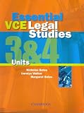 Books : Essential VCE Legal Studies Units 3&4