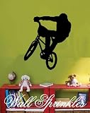BMX Bike Vinyl wall art decal Stcker