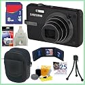 Samsung SL820 12.2MP Digital Camera in Black + 8GB Accessory Kit