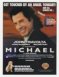 1997 John Travolta Michael Movie Pay-Per-View Print Ad