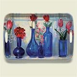 Serving Tray ~ Cobalt Collection ~ 18 inches x 12 inches ~ melamine plastic ~ code 473