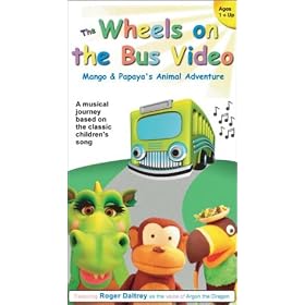 The Wheels on the Bus Video - Mango and Papaya's Animal Adventure [VHS]