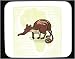 Decorated Mouse Pad with ant-eater, ant-bear, pangolin, animal