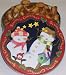 Gourmet Food : Scott's Cakes Garlic Pretzel Nuggets in a Seasons Greetings Tin