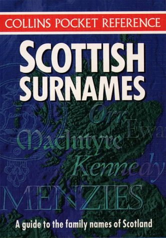 Cover image : Scottish Surnames (Collins Pocket Reference)