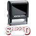 SHIPPED Office Stock Self-Inking Rubber Stamp