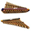 Bamboo Zampona Andean Instrument made in Peru
