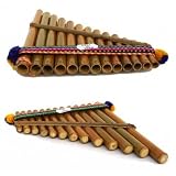 Bamboo Zampona Andean Instrument made in Peru