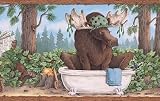Brown Taking Care Of Business Wallpaper Border