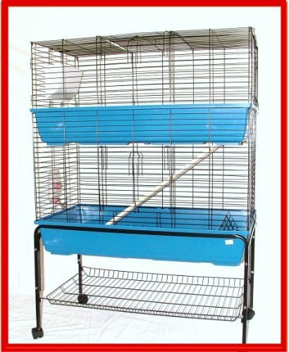 Posh Pets Felix Large Double Indoor Cage Felix Condo Rabbit Residence