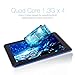 iRULU eXpro X1a 9 Inch Quad Core Tablet PC, Google Android 4.4 Kitkat, 1024*600 Resolution, 8GB Nand Flash - Blue Rear
