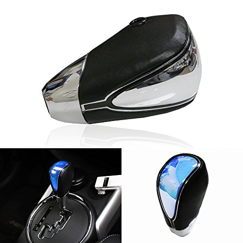 iJDMTOY 90mm Touch Activated Ultra Blue LED Backlight Illuminated Shift Knob For Lexus Toyota Scion Honda Acura Nissan Mazda, etc