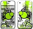 Simply Green Design Protective Skin Decal Cover Faceplate for Apple iPhone (2G)