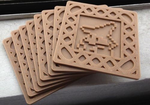EPD Minecraft Inspired Coasters-(8 Pack)