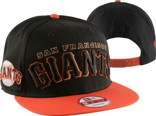 New Era Mondo San Francisco Giants Snapback Hat Black. Size: