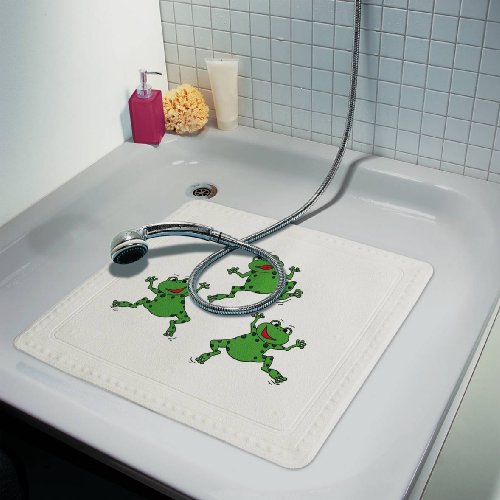 Spirella 10.05834 Sicherheitseinlage \"Frogtime Green\", 55x55cm Preisvergleich
