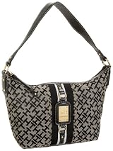 Tommy Hilfiger Small Top Zip Logo Hobo