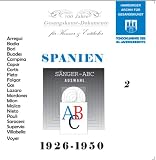 Search : Sanger-ABC-Spanien 2, Historical Recordings from 1927-40