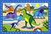 LA Rug Dinosaurland 19-by-29-Inch Nylon Rug