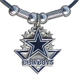 Dallas Cowboys Leather Cord Necklace