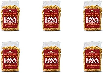 (6 PACK) - Hodmedods Roasted Fava Beans - Sea Salted| 300 g |6 PACK - SUPER SAVER - SAVE MONEY
