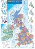 Philip's Britain and Ireland Reference Map (Wall Map Tube)
