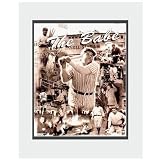 Babe Ruth and Lou Gehrig, New York Yankees (Posing) Double Matted 8 X 10 Photograph (Unframed)