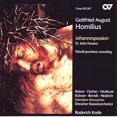 Gottfried August Homilius: Johannespassion
