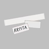 Quartet Magnetic Strips, 6 x 0.875 Inches, White, 25 per Pack (MWS6)