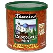 Teeccino Chocolate Mint Caffeine-Free Herbal Coffee, All-Purpose Grind, 8.5-Ounce Cans (Pack of 6)