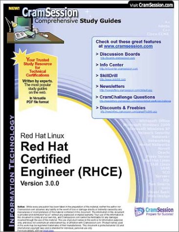 CramSession's Red Hat Linux Certified Engineer : Certification Study Guide