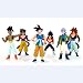 Triline Set of 6 pcs Dragonball Z Dragonball AF Saiyan 5 GOKU Action Figure 5