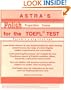 Astra's Polish Preparation Course for the TOEFL TEST