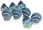 Pfaltzgraff Ocean Breeze Mini Salt and Pepper Shakers, Set of 4