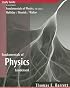 Fundamentals of Physics, Student Study Guide